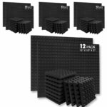 studio acoustic foam India, best acoustic panels India, YGM acoustic foam review, echo reduction foam, Amazon studio foam, noise cancellation foam, studio soundproofing, 3D acoustic foam, pyramid acoustic panels