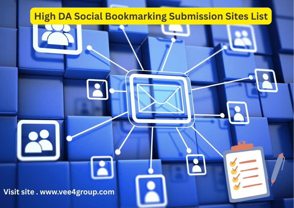High DA Social Bookmarking Submission Sites List