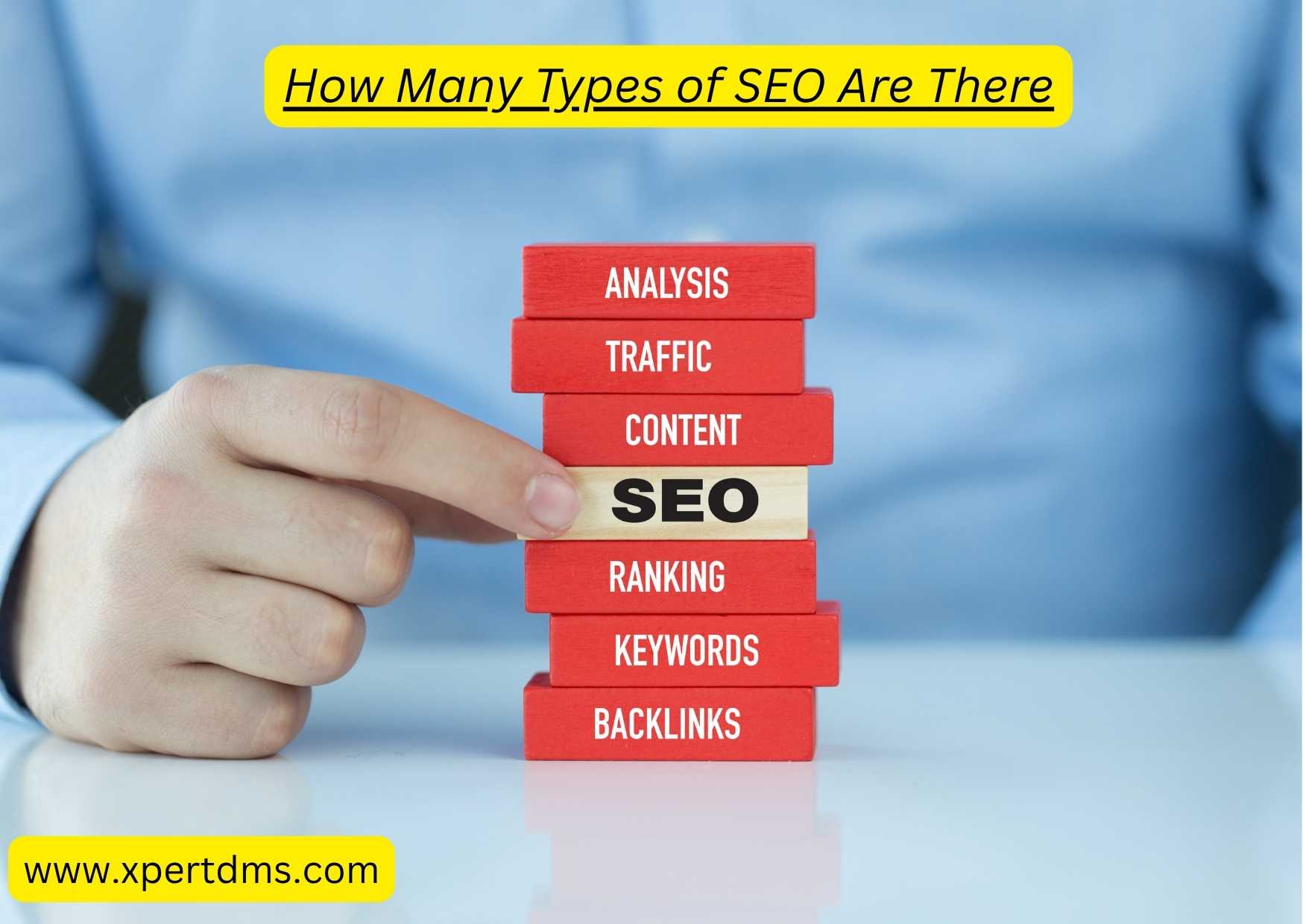 How Many Types of SEO Are There? – Complete Guide by XpertDMS