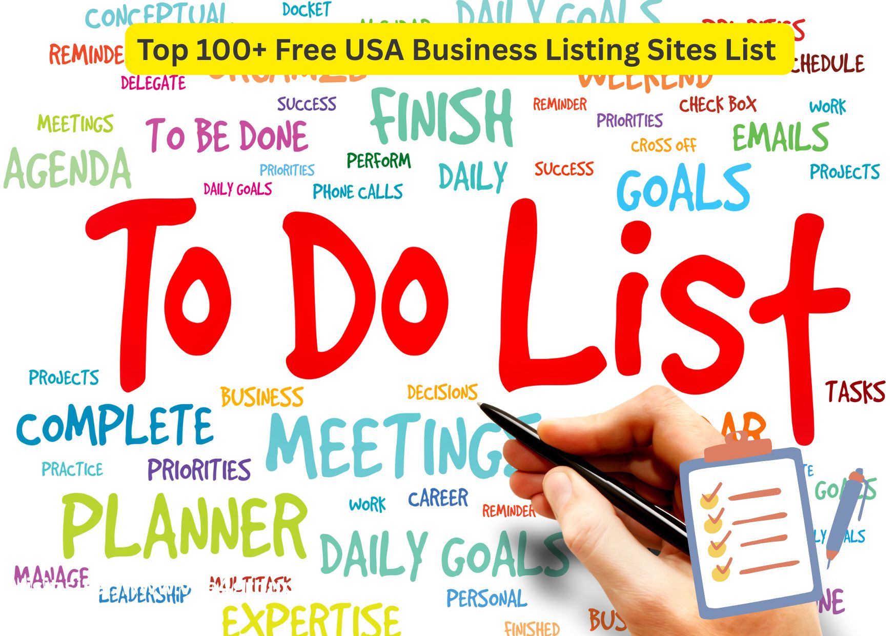 Top 100+ Free USA Business Listing Sites List