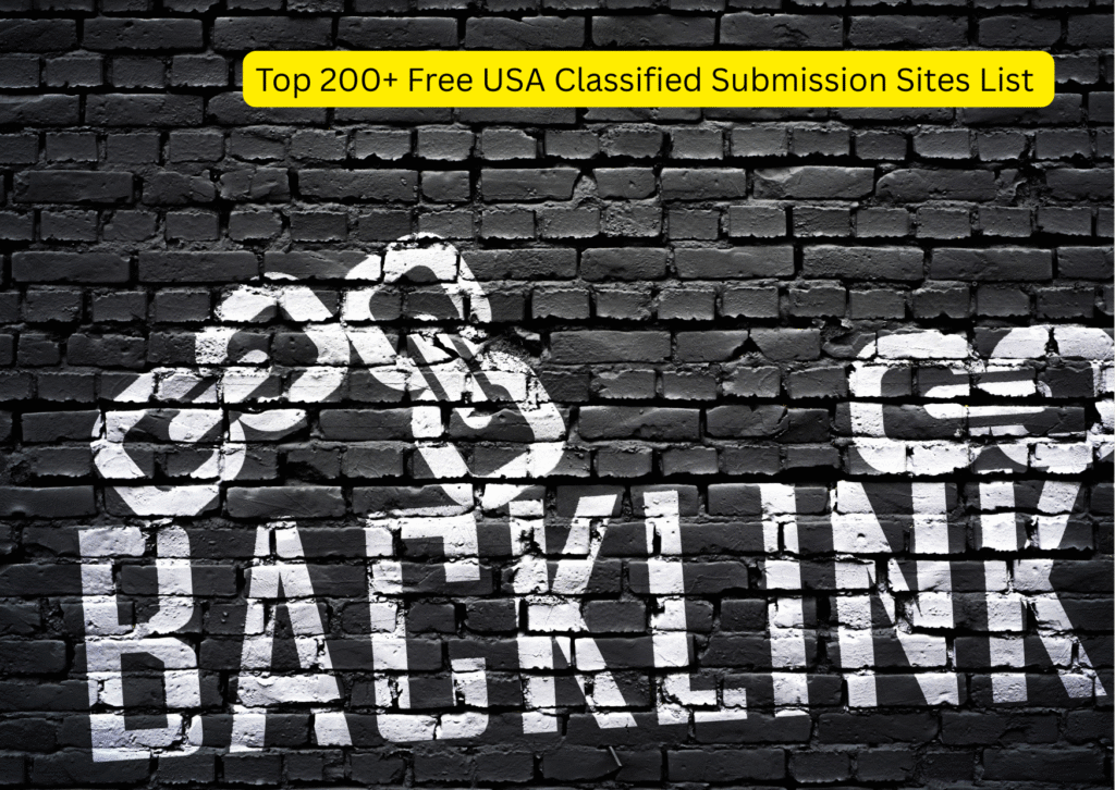 Top 200+ Free USA Classified Submission Sites List