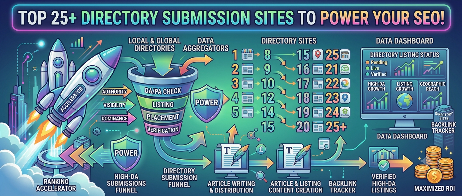 Top 25+ Directory Submission Sites to Power Your SEO