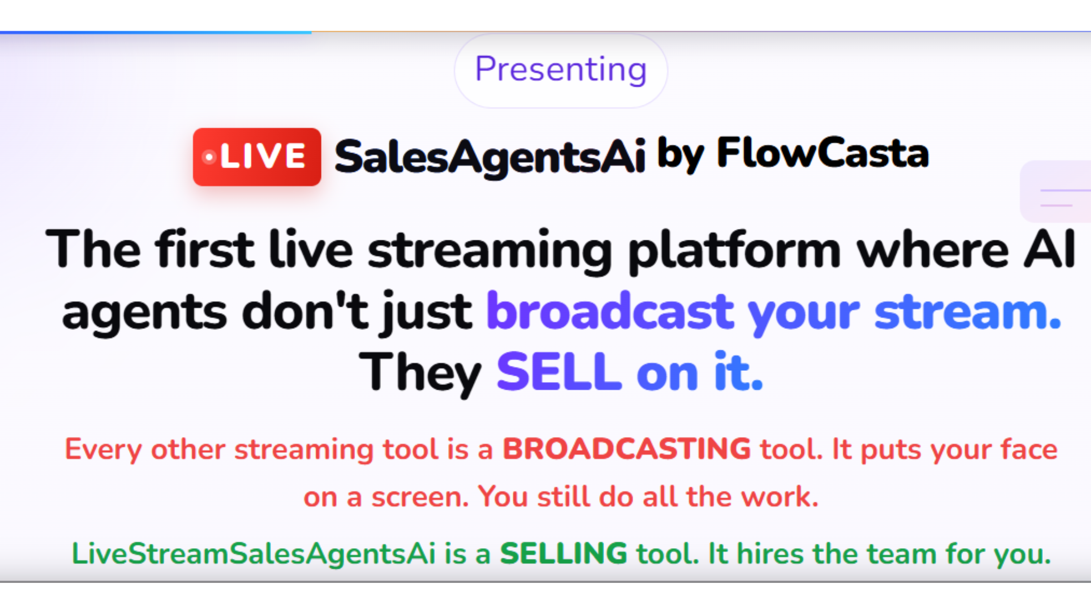 LiveStreamSalesAgentsAI
